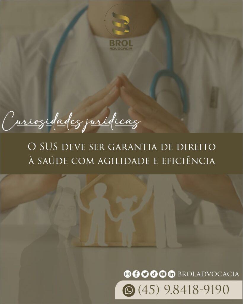 Você sabia que, no Brasil, o Sistema Único de Saúde (SUS) garante o direito de todo paciente receber tratamento adequado, inclusive em casos graves, de forma rápida e eficiente? Isso mesmo! Nos momentos em que a saúde está em risco, o SUS tem o compromisso de agir prontamente para oferecer o suporte necessário.