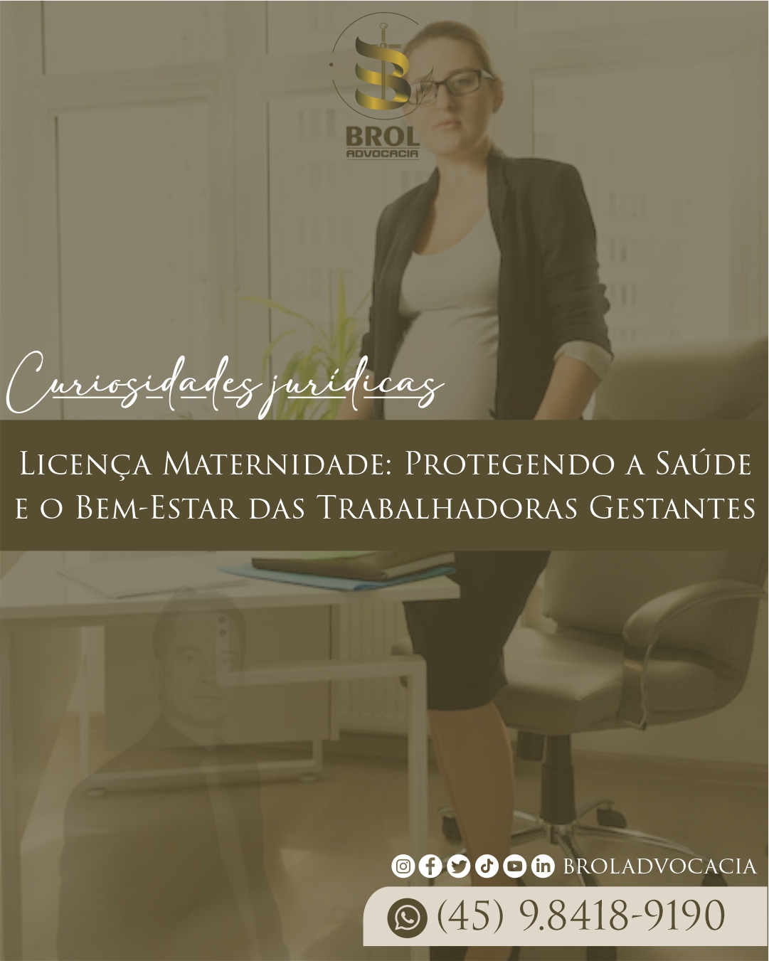 Conheça seus direitos: a licença maternidade garante às gestantes ausência remunerada do trabalho antes e depois do parto.