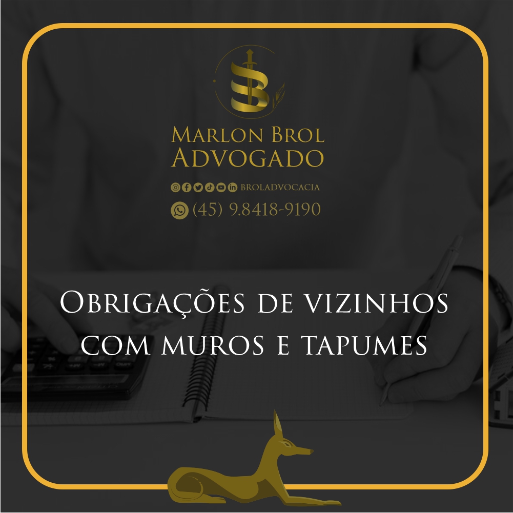 Vizinhos, unidos na divisão dos custos do muro! Condomínio de muro? É lei! ⚖️ Cód. Civil 2002 garante divisão de despesas. Dica para uma boa convivência!