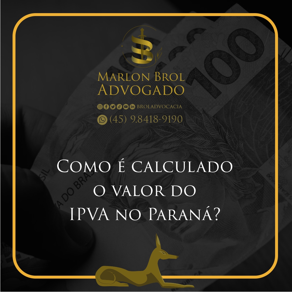 📊 No Paraná, o valor do IPVA depende do seu carro e é calculado com base em uma alíquota de 3,5% sobre o valor de mercado do veículo.