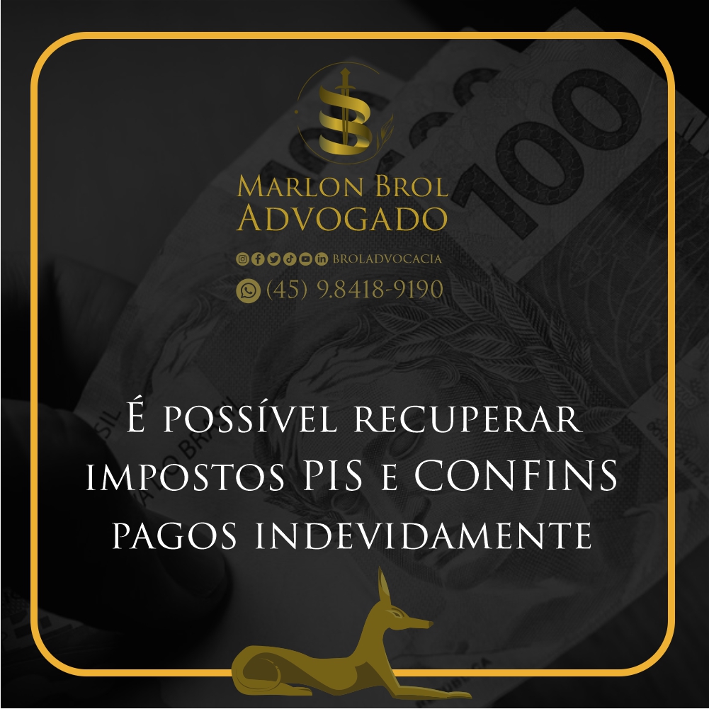 Recupere impostos PIS/COFINS pagos a mais! Motivos: erros legais, decisões judiciais, alíquotas erradas. Consulte um advogado tributário em até 5 anos.