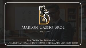 Ilustração conceptual de um contrato de seguro sendo revisado, destacando elementos de transparência, proteção ao consumidor e o suporte jurídico oferecido por um advogado, conforme estabelecido pela Lei nº 15.040/2024.